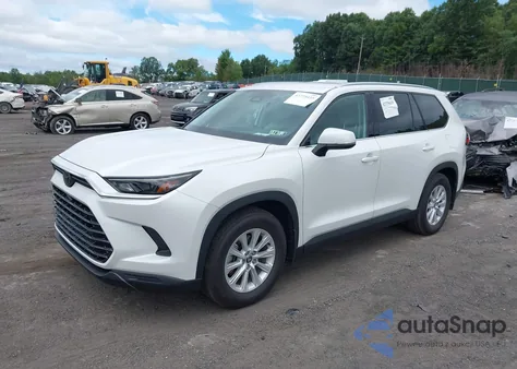 2024 Toyota Grand Highlander Hybrid Xle z USA, uszkodzony, nr VIN 5TDACAB54RS026637